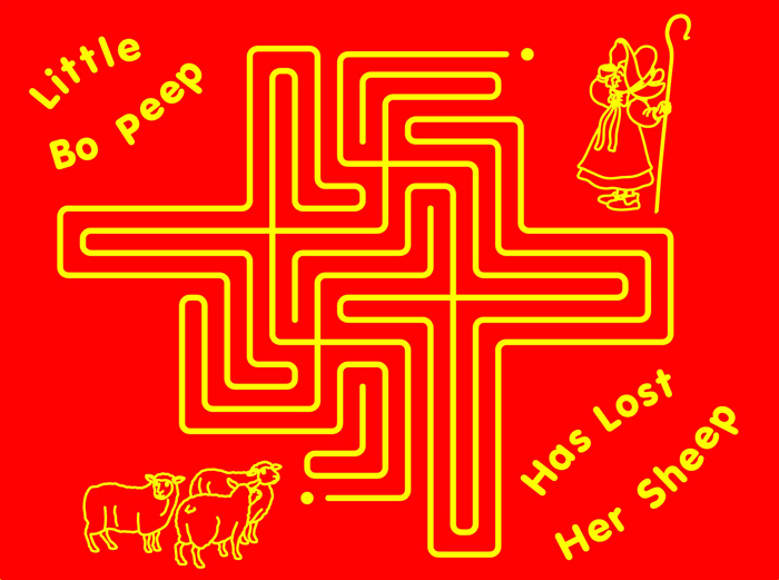 Picture of Bo Peep Maze