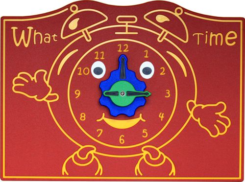 Picture of What time alarm clock panel